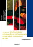 mantenimiento y rep. de inst. receptoras de gas-enric santos carreras-9788416338696 mantenimiento y rep. de inst. receptoras de gas-enric santos carreras-9788416338696