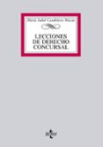 lecciones de derecho concursal-maria isabel candelario macias-9788430954896 lecciones de derecho concursal-maria isabel candelario macias-9788430954896