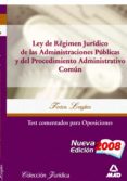 ley de regimen juridico de las administraciones publicas y proced imiento administrativo comun. test comentados para oposiciones-9788467602296 ley de regimen juridico de las administraciones publicas y proced imiento administrativo comun. test comentados para oposiciones-9788467602296