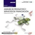 (uf0337) manual. análisis de productos y servicios de financiación . certificados de profesionalidad. financiación de-9788468158396 (uf0337) manual. análisis de productos y servicios de financiación . certificados de profesionalidad. financiación de-9788468158396