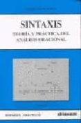 sintaxis: teoria y practicas del analisis oracional-eugenio cascon martin-9788485789696 sintaxis: teoria y practicas del analisis oracional-eugenio cascon martin-9788485789696