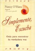 simplemente, escucha-nancy o hara-9788488066596 simplemente, escucha-nancy o hara-9788488066596