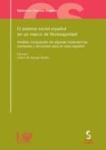 sistema social español en un marco de flexiseguridad: analisis co mparado de algunas experiencias europeas y lecciones para el caso español-santos m. ruesga benito-9788496889996 sistema social español en un marco de flexiseguridad: analisis co mparado de algunas experiencias europeas y lecciones para el caso español-santos m. ruesga benito-9788496889996