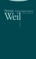 primeros escritos filosóficos-simone weil-9788498797596 primeros escritos filosóficos-simone weil-9788498797596