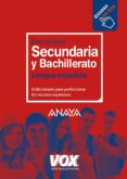 diccionario vox de secundaria y bachillerato-9788499740096 diccionario vox de secundaria y bachillerato-9788499740096