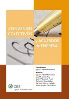 Portada de CONVENIOS COLECTIVOS Y ACUEROS DE EMPRESA EN DERECHO