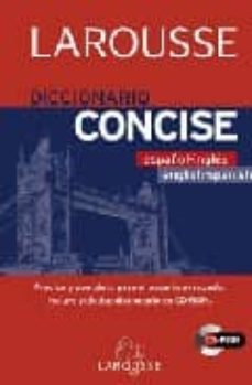 Portada de LAROUSSE DICCIONARIO CONCISE (ESPAÑOL-INGLES) (ENGLISH-SPANISH) ( INCLUYE CD-ROM)