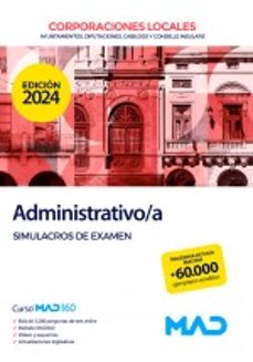 Kindle libros electrónicos gratis: ADMINISTRATIVO/A DE AYUNTAMIENTOS, DIPUTACIONES Y OTRAS CORPORACIONES LOCALES. de  in Spanish 