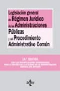 Vinisenzatrucco.it Legislacion General De Regimen Juridico De Las Administraciones P Ublicas Y Del Procedimiento Administrativo Comun (14º Ed.) Image