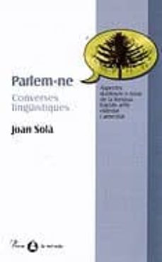 Portada de PARLEM-NE: CONVERSES LINGUISTIQUES: CONVERSES LINGUISTIQUES