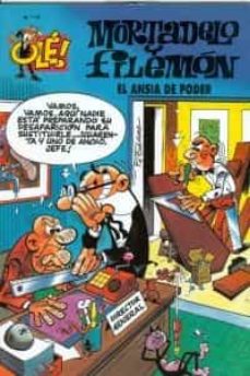 Portada de MORTADELO Y FILEMON EL ANSIA DE PODER