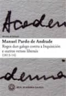 Portada de ROGOS DUN GALEGO CONTRA A INQUISICION E OUTROS VERSOS LIBERAIS (1 813-1814)
