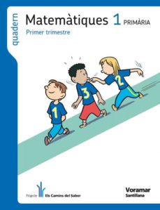 Portada de QUAD MATEM  ELS CAMINS (ED11) 1º PRIMARIA COMUNIDAD VALENCIANA