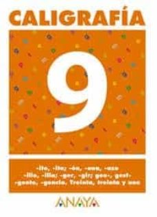Portada de CALIGRAFIA 9 (PRIMARIA) (ED. 2004)