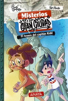Portada de MISTERIOS EN LA GRAN CIUDAD 1. EL TESORO DEL CAPITAN KIDD