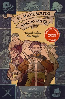 Portada de EL MANUSCRITO SANCHO PANZA (PREMIO ANAYA JUVENIL 2023)