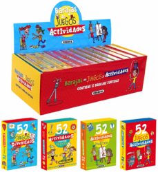 Portada de ESTUCHE CON 12 BARAJAS DE JUEGOS Y ACTIVIDADES.