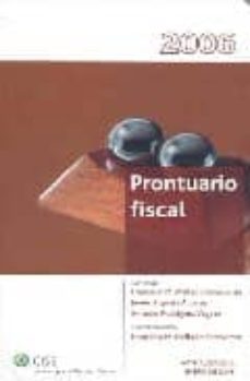 Portada de PRONTUARIO FISCAL 2006