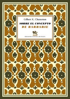 Couverture du livre de Sobre El Concepto De Barbarie