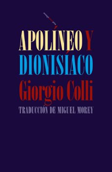 Portada de APOLINEO Y DIONISIACO