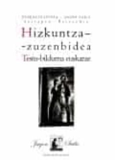 Portada de HIZKUNTZA-ZUZENBIDEA : TESTU-BILDUMA EUSKARAZ