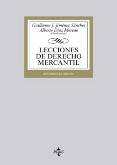 Portada de LECCIONES DE DERECHO MERCANTIL (16ª ED)