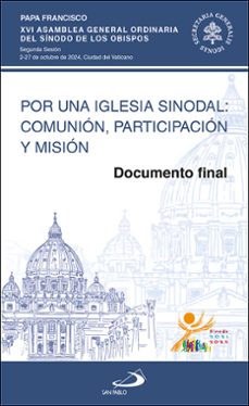 Portada de POR UNA IGLESIA SINODAL. COMUNION, PARTICIPACION Y MISION