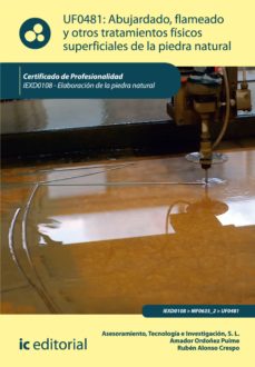 Portada de ABUJARDADO, FLAMEADO Y OTROS TRATAMIENTOS FSICOS SUPERFICIALES DE LA PIEDRA NATURAL. IEXD0108