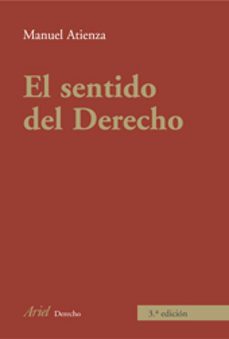 Portada de EL SENTIDO DEL DERECHO (4ªED)