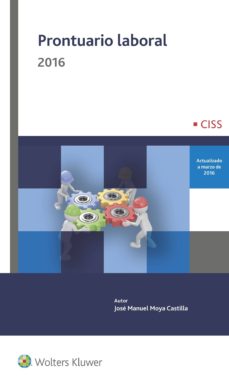 Portada de PRONTUARIO LABORAL 2016