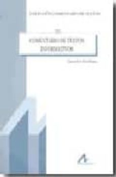 Portada de COMENTARIOS TEXTOS INFORMATIVOS