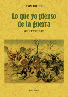 Portada de LO QUE YO PIENSO DE LA GUERRA