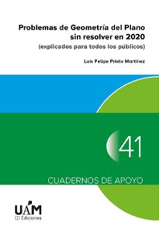 Portada de PROBLEMAS DE GEOMETRIA DEL PLANO SIN RESOLVER EN 2020