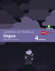 Portada de LINGUA 4º EDUCACION PRIMARIA CADERNO SEGUNDO TRIMESTRE CELME 2015