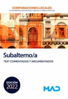 Descargar Ebook gratis ita SUBALTERNO/A DE CORPORACIONES LOCALES (Spanish Edition) iBook DJVU de  9788414257326