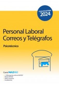 PERSONAL LABORAL DE CORREOS Y TELÉGRAFOS. PSICOTÉCNICO. SOCIEDAD ESTATAL DE CORREOS Y TELÉGRAFOS