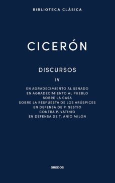 Descargar ebooks para ipad kindle DISCURSOS IV de CICERON (Literatura española)