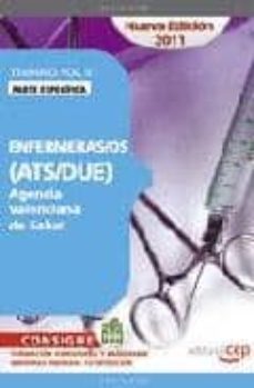 Cronouno.es Enfermeras/os (Ats/due) Agencia Valenciana De Salud. Temario Vol. Ii. Parte Especifica(4ª Ed.) Image