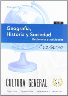 Portada de CUADERNO DE TRABAJO GEOGRAFIA, HISTORIA Y SOCIEDAD. NIVEL II