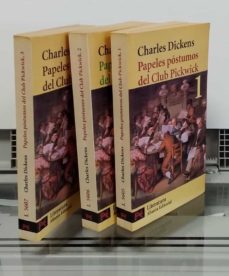 PAPELES PÓSTUMOS DEL CLUB PICKWICK 1, 2 Y 3 (LOS TRES TOMOS, OBRA COMPLETA)  de CHARLES DICKENS | Casa del Libro