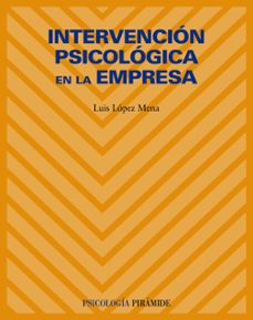 Portada de INTERVENCION PSICOLOGICA EN LA EMPRESA