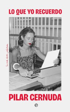 Portada de LO QUE YO RECUERDO (EBOOK)