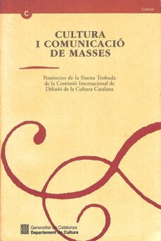 Portada de CULTURA I COMUNICACIO DE MASSES (CATALAN).
