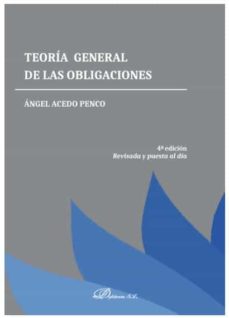 Portada de TEORIA GENERAL DE LAS OBLIGACIONES 4ª EDICION REVISADA Y PUESTA AL DIA