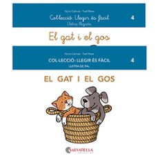 Portada de EL GAT I EL GOS (LLEGIR ES FACIL 4)