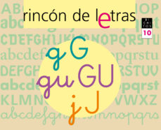 Portada de RINCON DE LETRAS 10 (G, J)