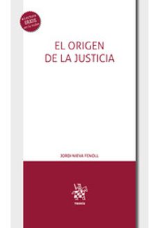 Portada de EL ORIGEN DE LA JUSTICIA