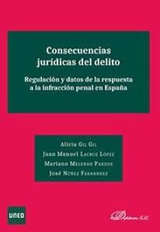 Descargar LAS CONSECUENCIAS JURIDICAS DEL DELITO gratis pdf - leer online