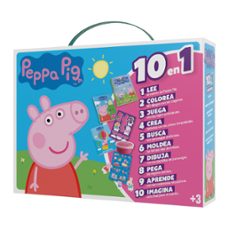 Portada de MALETIN 10 EN 1. PEPA PIG