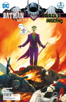 Portada de EL BATMAN QUE RIE: SE ALZA EL INFIERNO Nº 03 DE 4